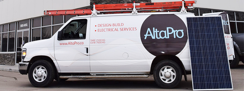 AltaPro Van, Solar Van, Solar Services